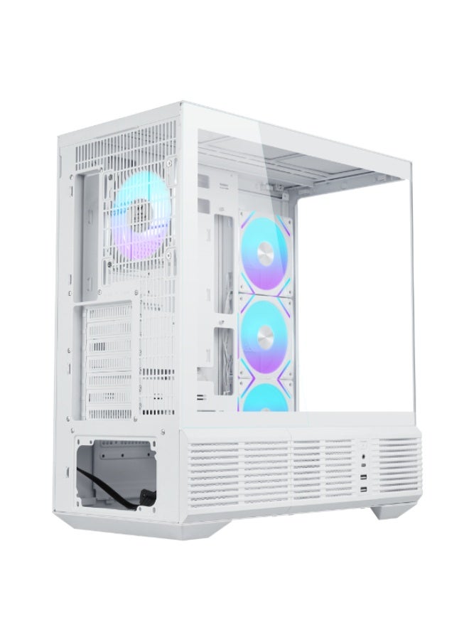 ثيرمو كيس بي سي احترافي ريباند RD04 زجاج مقوى ATX ميد تاور مع 4 مراوح مقاس 120 ملم – لون أبيض - Image 5