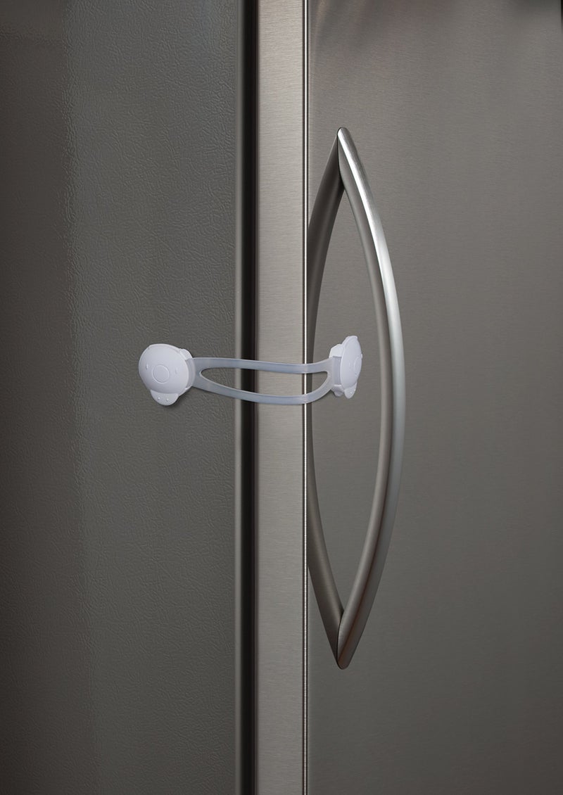 KidCo Flexible Strap Locks - 2/pkg (White) - Image 2