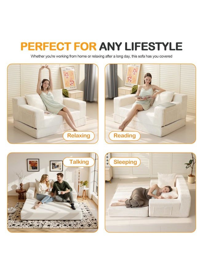 Erament Loveseat Convertible/Folding Sofa Beds - Image 3