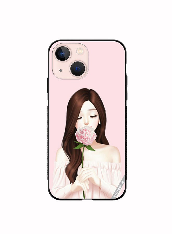 VR CREATIVE Protective Case Cover For Apple iPhone 14 Plus Rosy Design Multicolour - Image 1