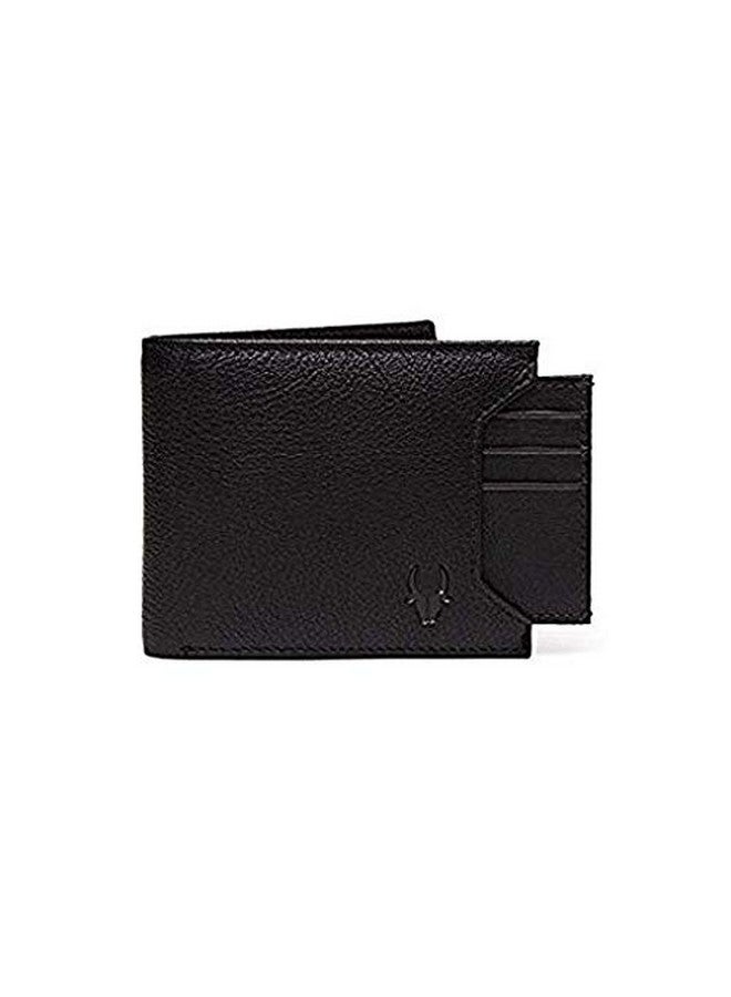 WildHorn Old River Black Leather Wallet for Mens/Boys - Image 1
