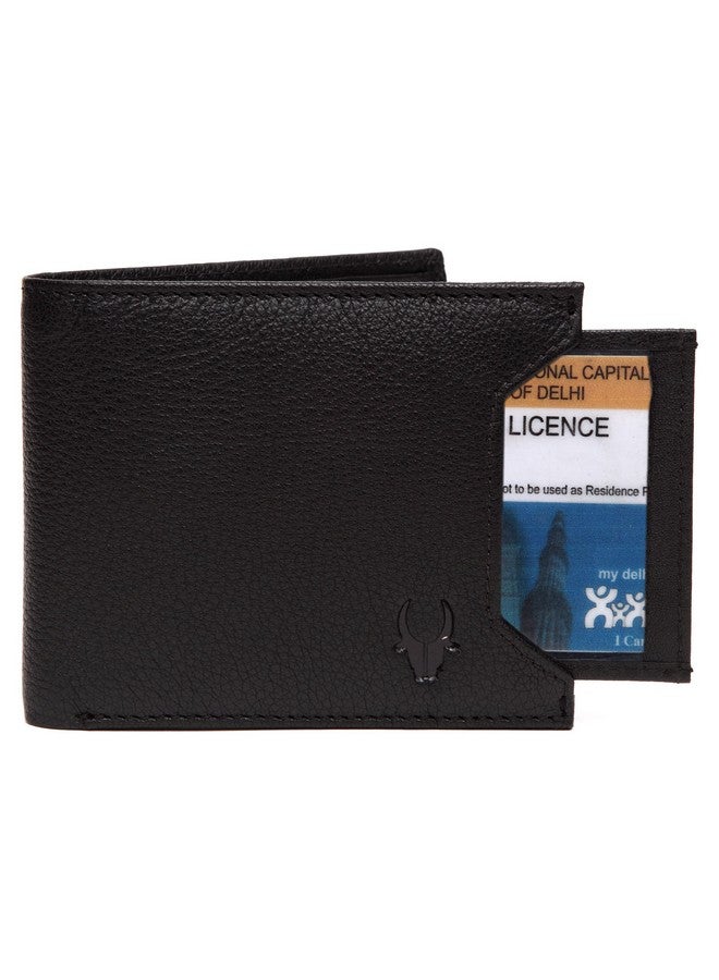 WildHorn Old River Black Leather Wallet for Mens/Boys - Image 5