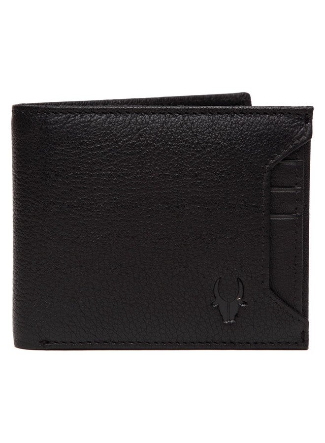WildHorn Old River Black Leather Wallet for Mens/Boys - Image 4