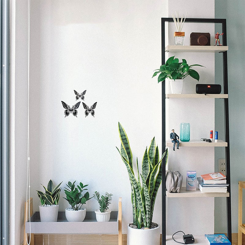 36pcs Metal Texture Butterflies Wall Decor 3D Butterflies Ornament Home Decor - Image 3