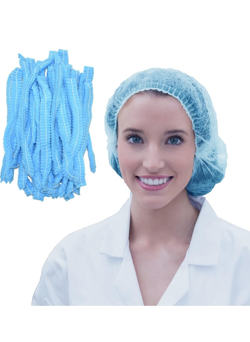 Generic Disposable Bouffant Hair Caps Head Covers 24 Inch  - Image 2