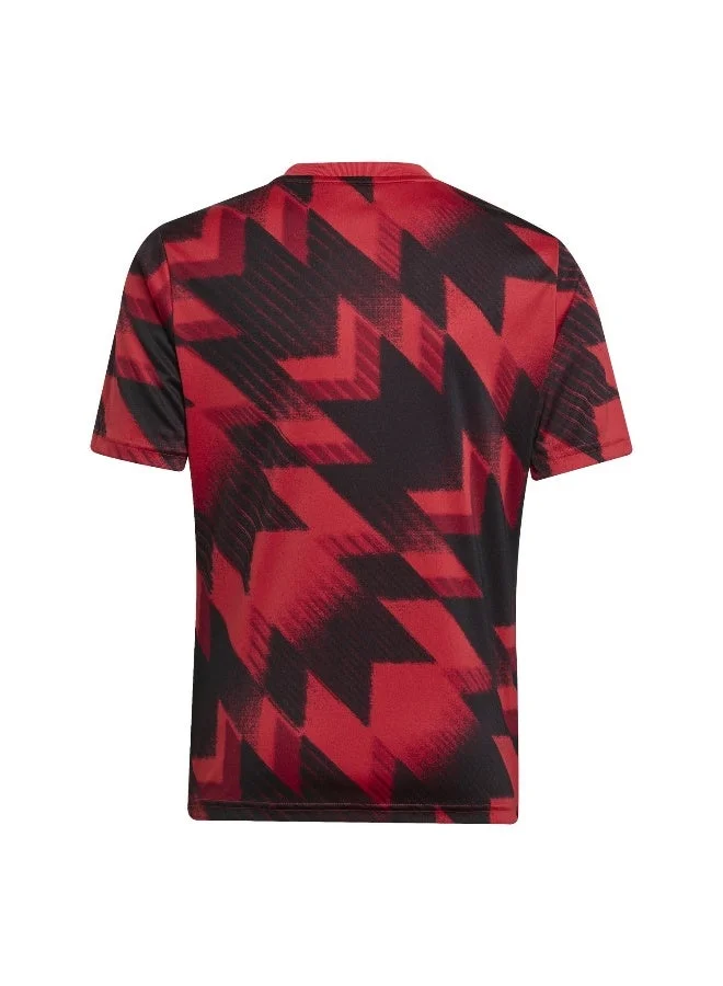 اديداس قميص مانشستر يونايتد للأطفال بأكمام قصيرة