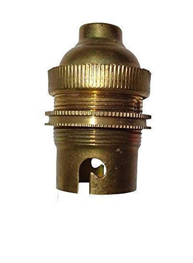 Improvhome Metal Lamp Holder, Gold, Pack of 2
