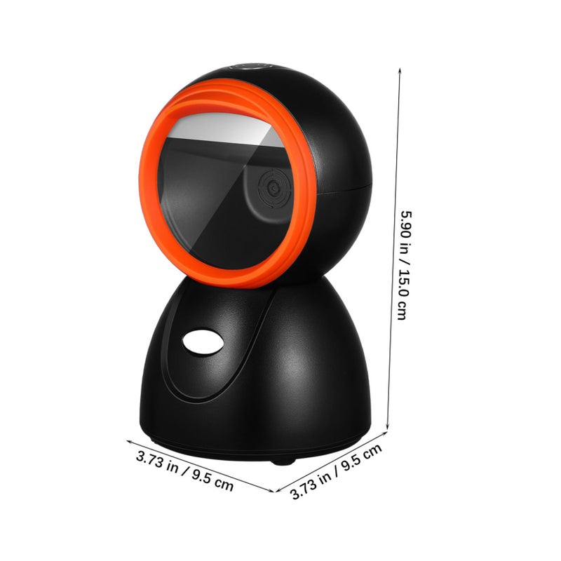 Omnidirectional Wired Desktop Scanner Durable for Retail Supermarket Screen Reading - Image 3