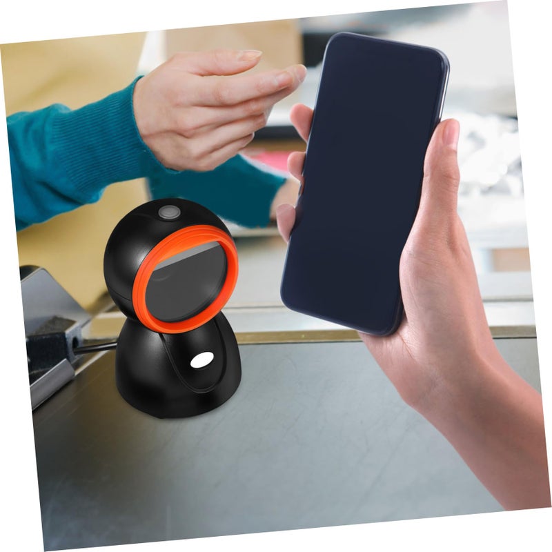 Omnidirectional Wired Desktop Scanner Durable for Retail Supermarket Screen Reading - Image 5