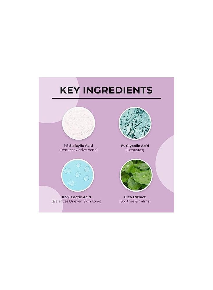 Dr. Sheth's Mediglow AHA-BHA Foaming Face Wash 100 mL - Image 3