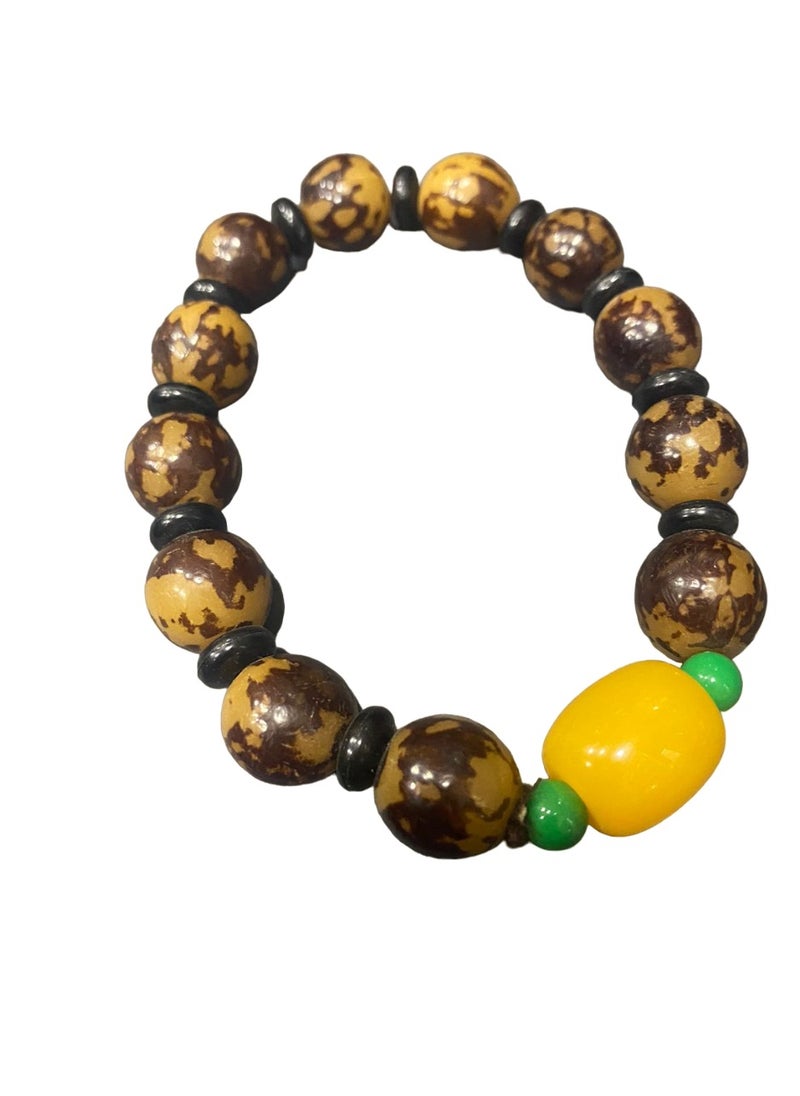 Generic - Stretchable handmade rudraksha bracelets - Image 1