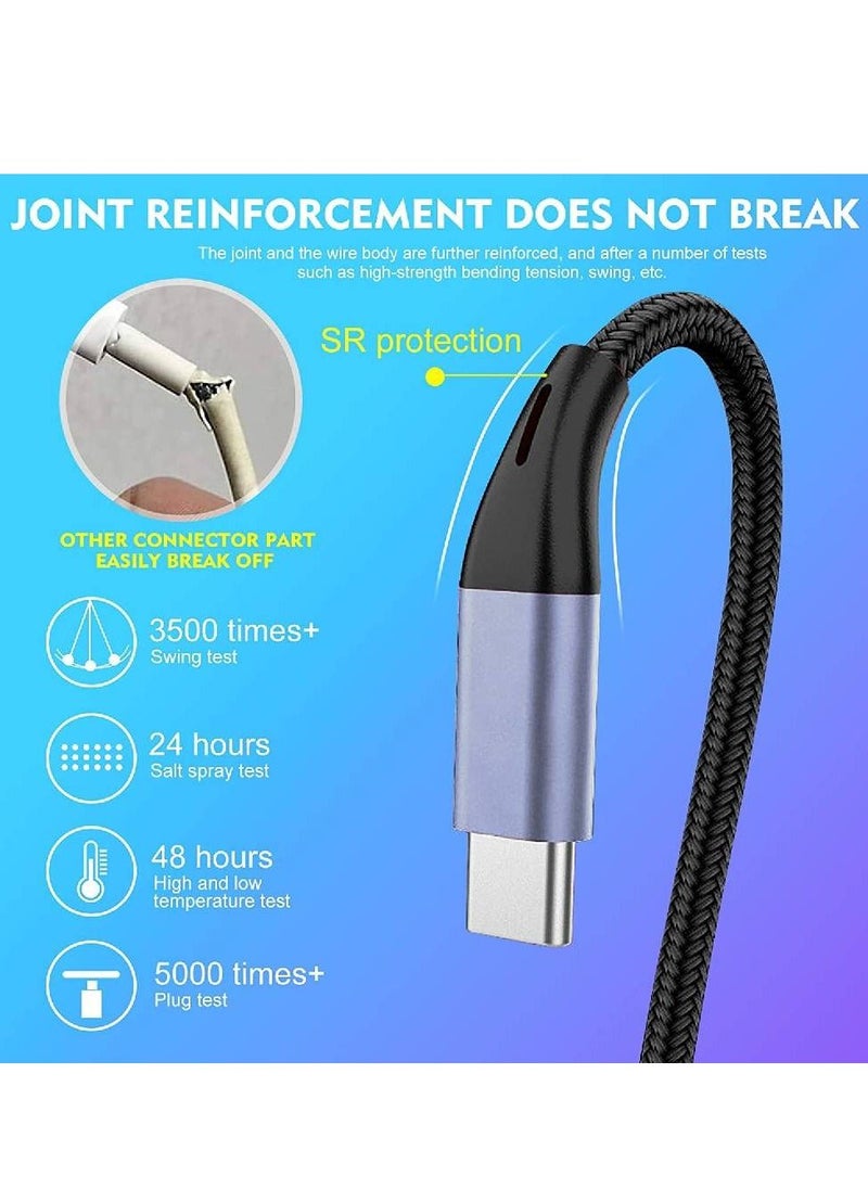 Generic - 3 in 1 USB Phone Charger Cable with USB C/Micro USB/Lightning Connector for Phones - Image 1