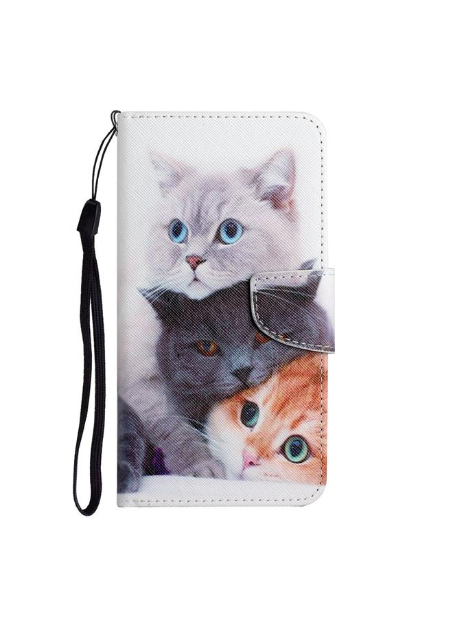 S-TOP Case For Samsung Galaxy A31 Painted Pattern Horizontal Flip Leather Case with Holder & Card Slot & Wallet - Image 2