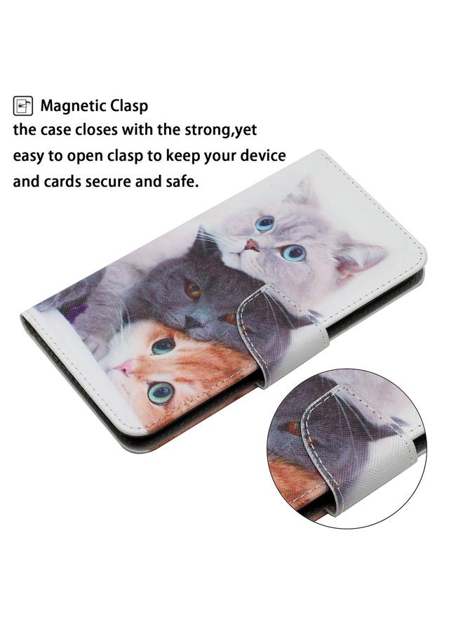 S-TOP Case For Samsung Galaxy A31 Painted Pattern Horizontal Flip Leather Case with Holder & Card Slot & Wallet - Image 4