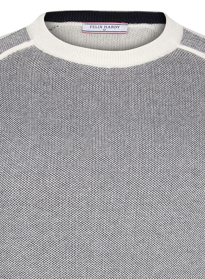 FELIX HARDY Crew Neck Basic Pullover