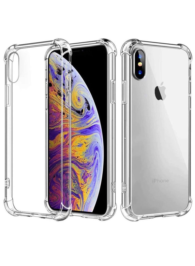 غطاء بامبر شفاف من TPU لجهاز آيفون X - Image 1