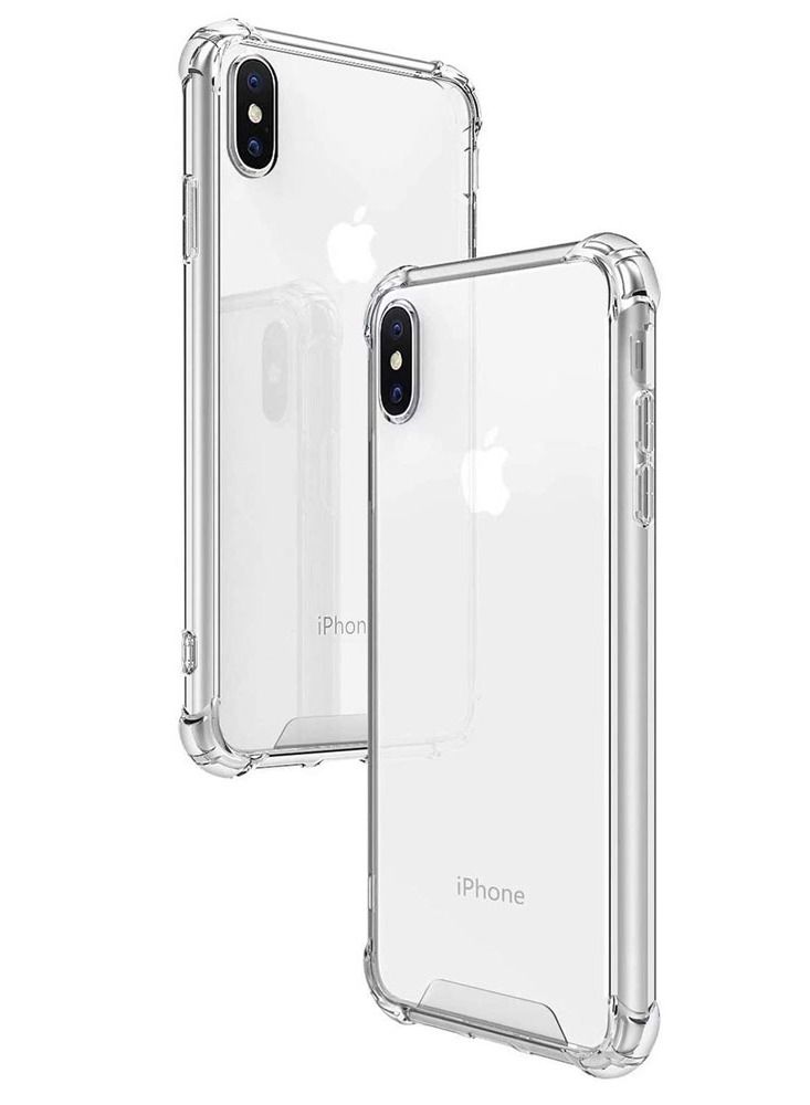 غطاء بامبر شفاف من TPU لجهاز آيفون X - Image 2