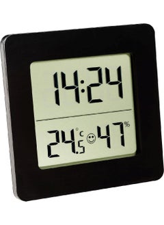 TFA Smile Digital Clock Moisture Meter Thermometer  - Image 1