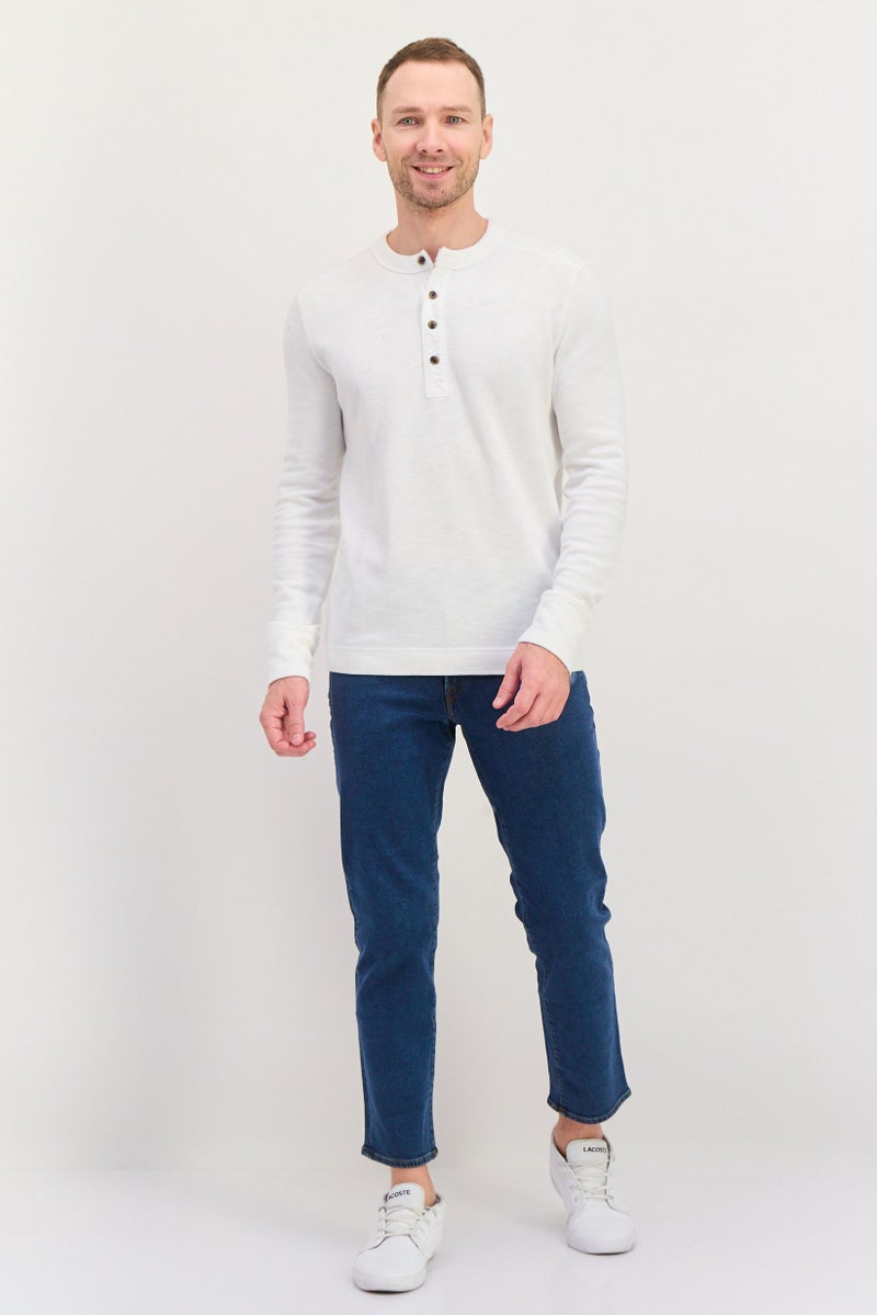 GAP جينز رجالي بقصة عادية قابل للتمدد، أزرق - Image 3