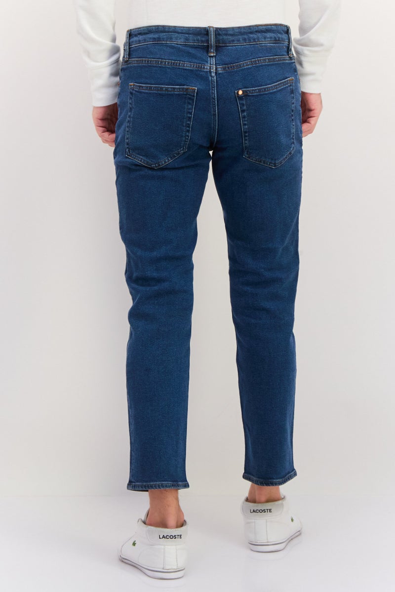 GAP جينز رجالي بقصة عادية قابل للتمدد، أزرق - Image 2