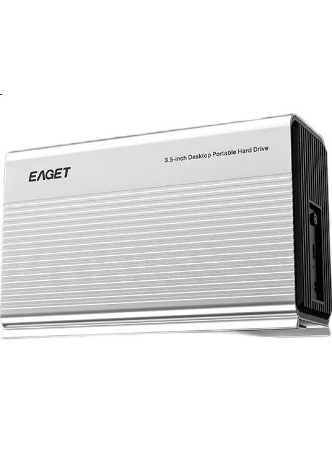 EAGET Eaget 24Tb Portable Desktop Storage Type-C 3.1 High-Speed Dual-Disk Large Capacity Storage 3.5-Inch - Image 3