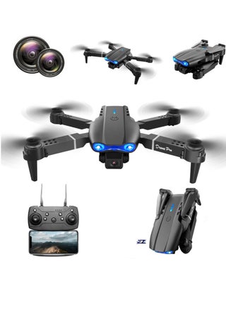 E99 Pro Professional Entry-Level Drone, Dual Camera FPV WiFi, High Altitude Hovering, Outdoor Party Overhead Shot, Beginner Gift, Black - pzsku/Z877A7A58201EE351D3C0Z/45/_/1737025673/e42d47ae-8855-4aea-b45b-89b1416b2235