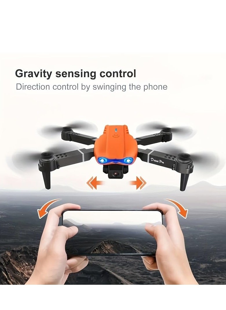 ELTRAZONE E99 Pro Professional Entry-Level Drone, Dual Camera FPV WiFi, High Altitude Hovering, Outdoor Party Overhead Shot, Beginner Gift, Black  - Image 4