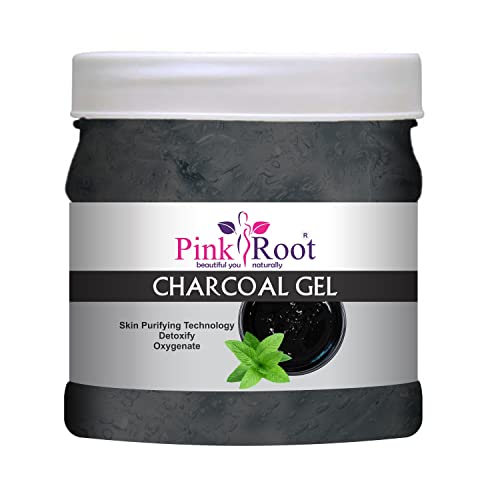 Pink Root Blackheads Scrub 500gm with Charcoal Gel 500gm - Image 3