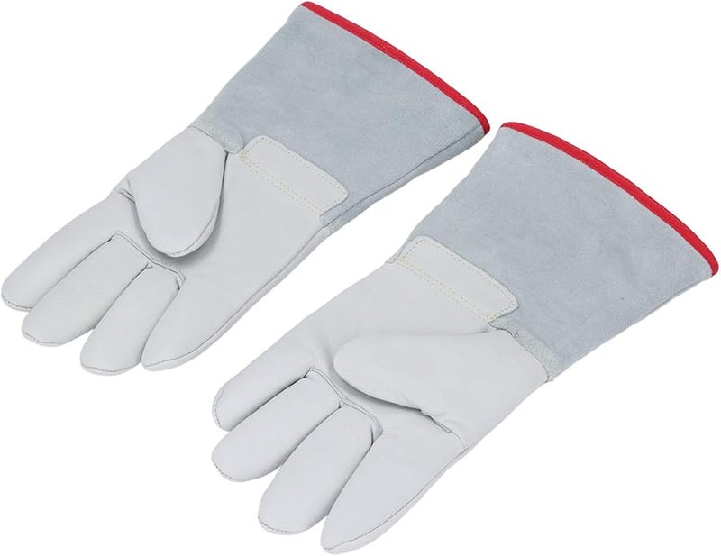 Cowhide Leather Thermal Protective Gloves For Low Temperature LNG Dry Ice Biomedical Work - Image 2