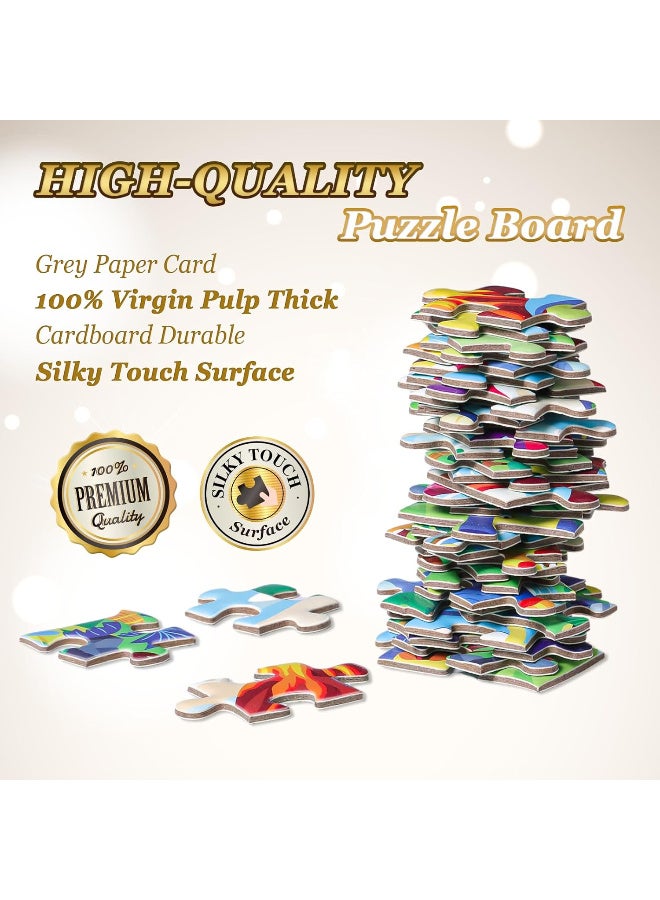 Deluxe 1000 Piece Swans Puzzle for ages 8+ - Perfect as a stylish gift or a special family activity - Each piece is carefully designed to fit seamlessly - Not just a puzzle... it's a work of art you can put together! - Image 3