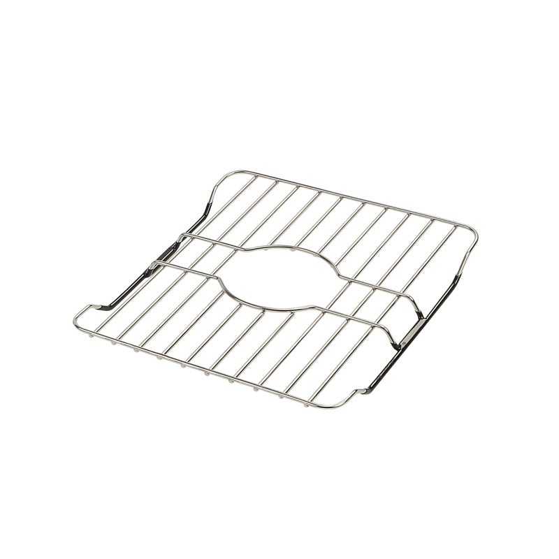 SunnyPoint 304 Stainless Steel Sink Protector Rack â€“ Rust-Resistant Grid for Kitchen Sink Bottom, Scratch Prevention, Drainage Support â€“ Fits Sinks 10.75" x 12.4", Center Drain Hole Required - Image 1