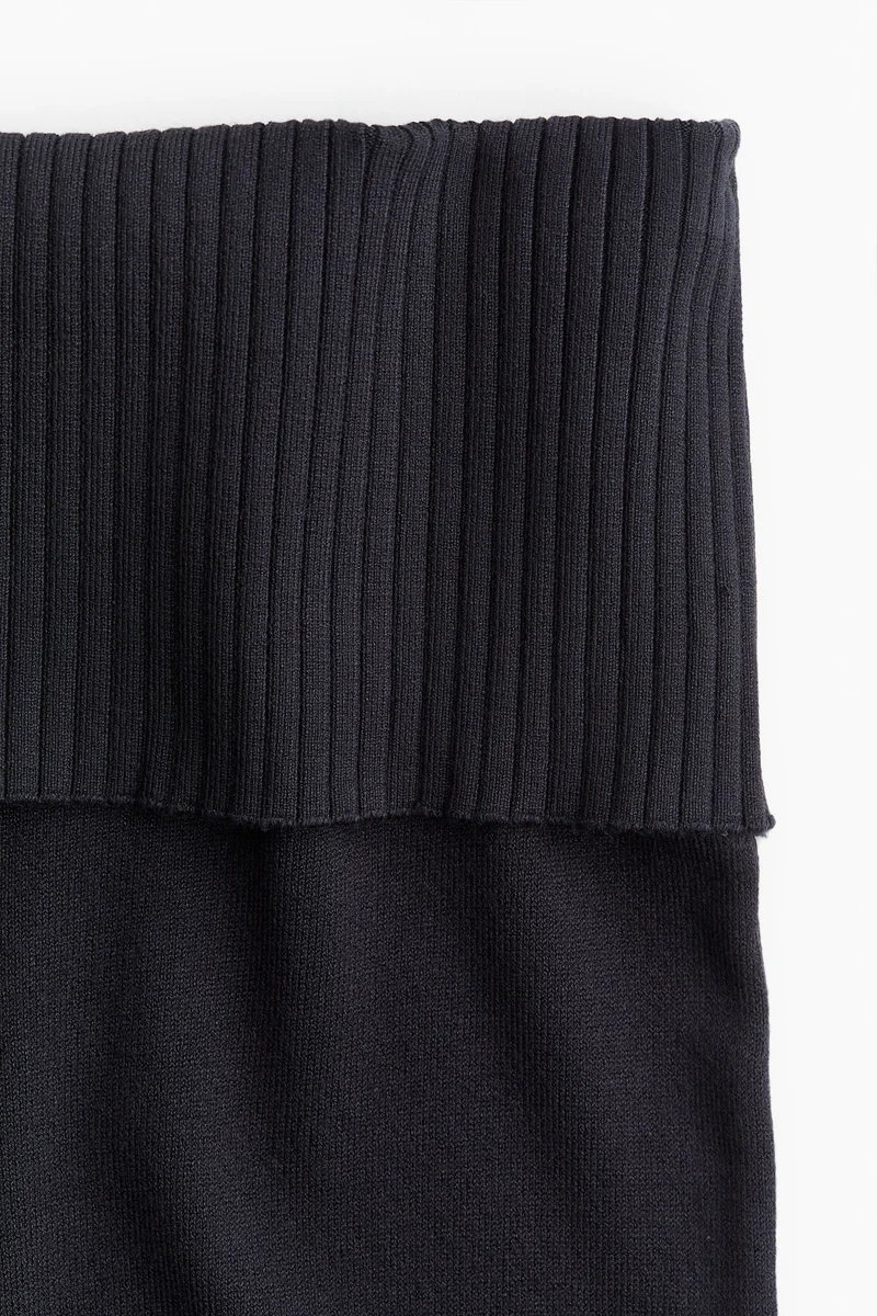 اتش اند ام Flared Fine-Knit Trousers