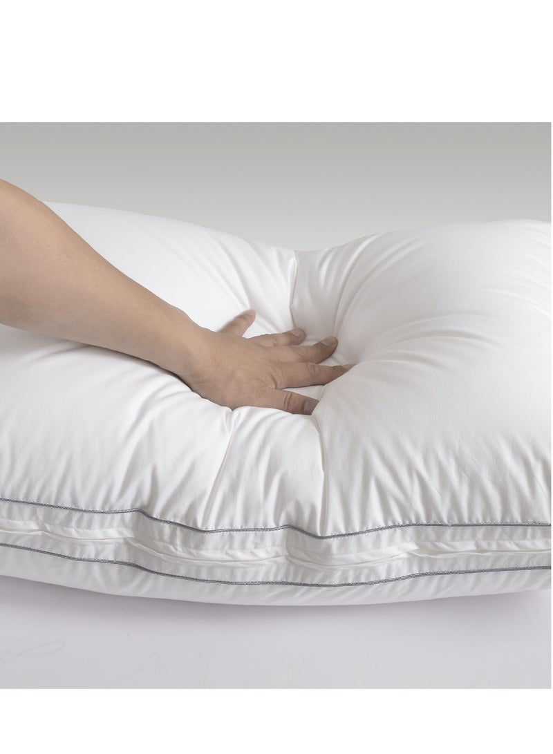 Red Rose Hotel spring pillow with moving layer 2 kg - Image 4