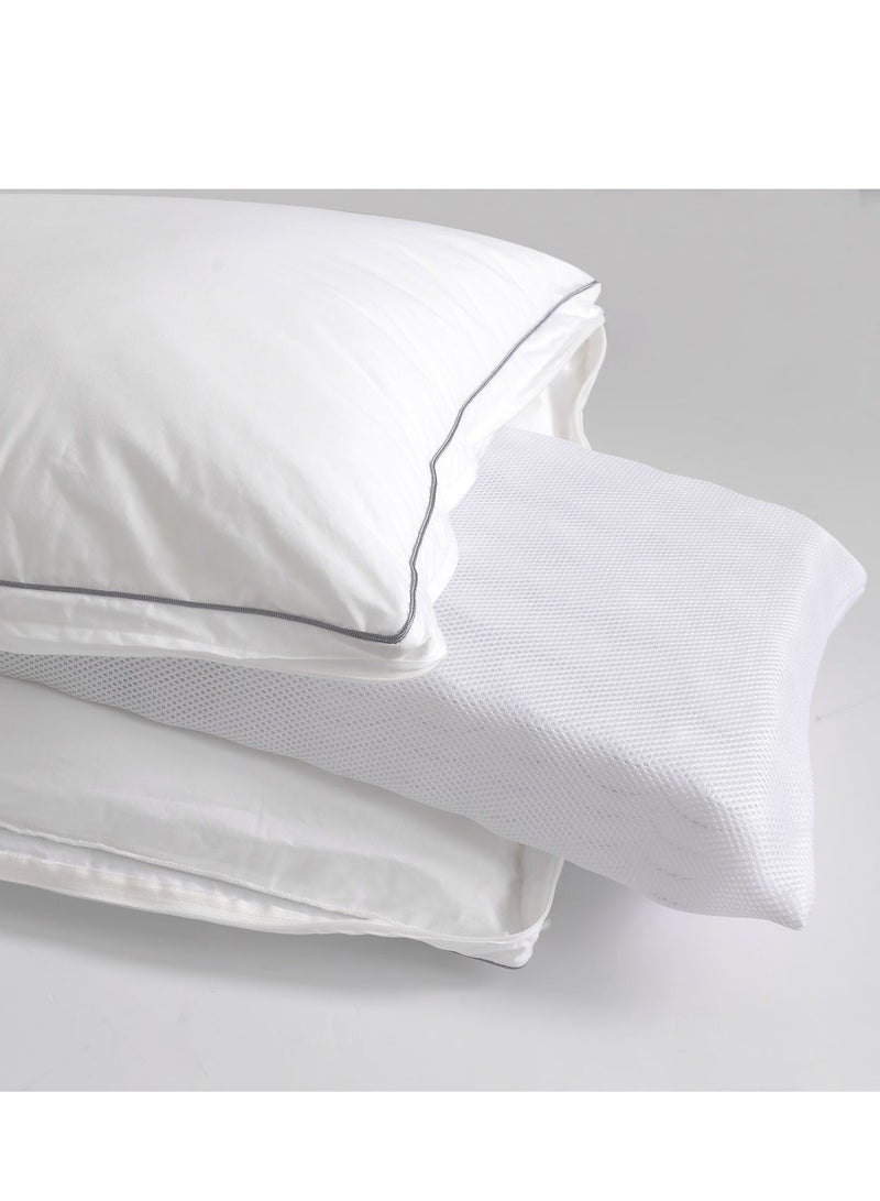 Red Rose Hotel spring pillow with moving layer 2 kg - Image 1