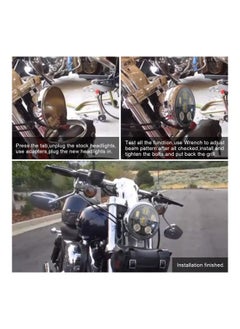 NIBEMINENT LED Headlight Motorcycle Projector  - Image 3