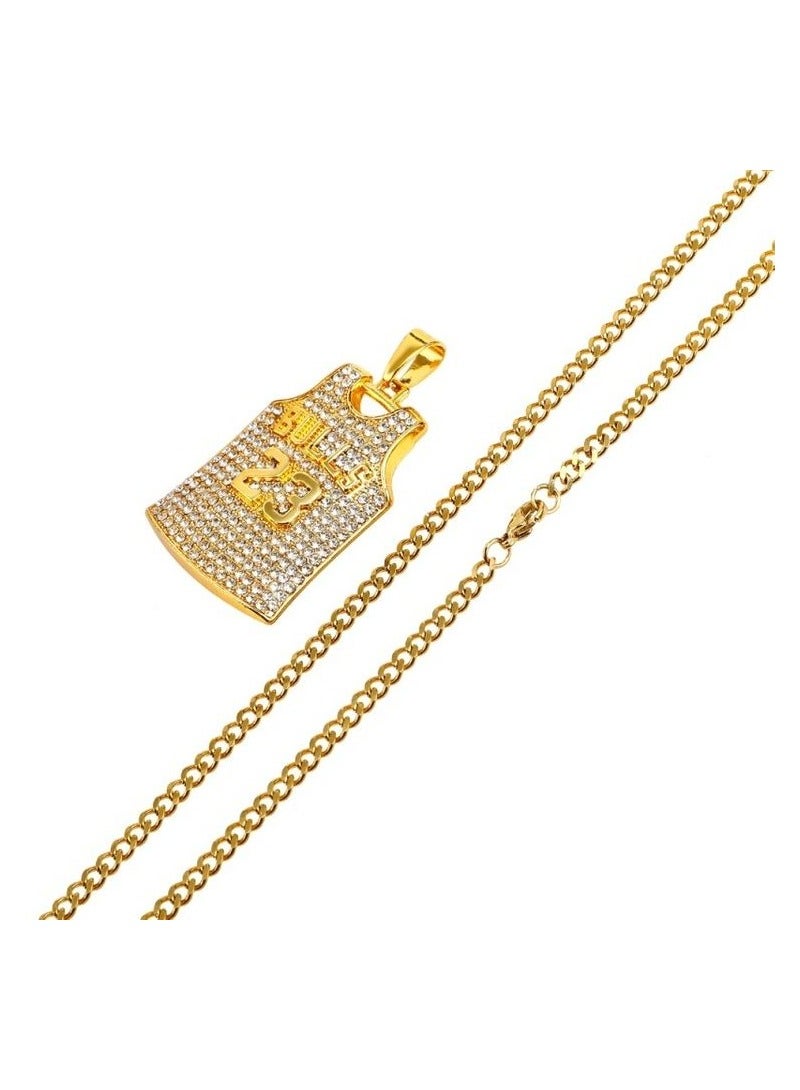 قلادة ذهبية فاخرة للمشاهير قلادة سلسلة Steampunk - Image 3