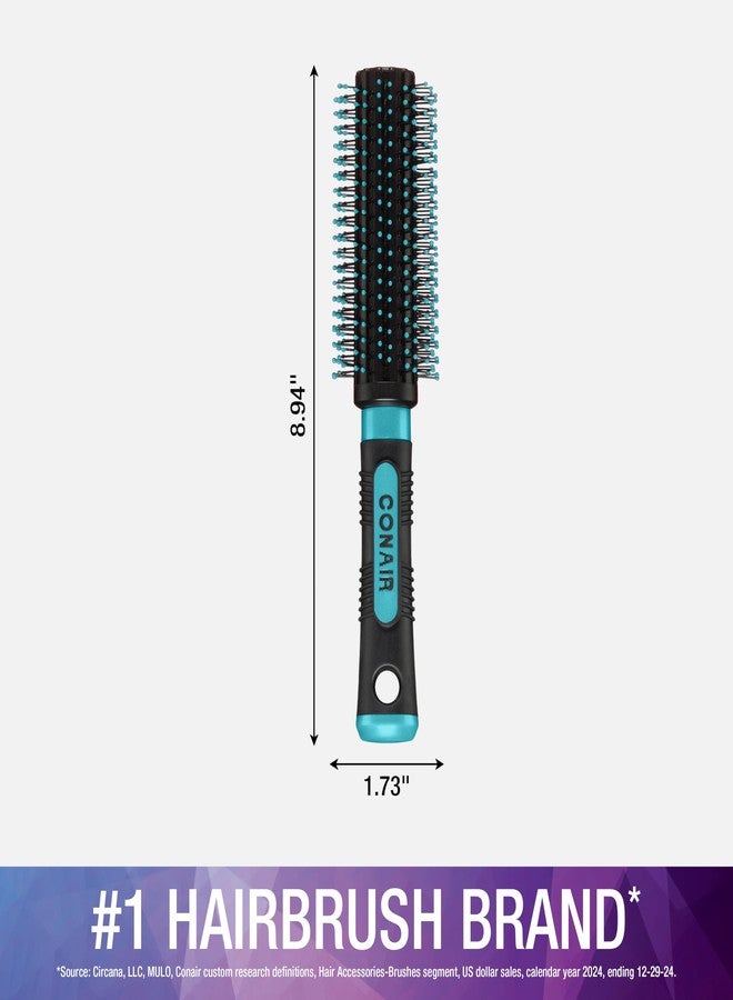 Conair Salon Results Round Brush - Nylon Bristle Hairbrush for Blowout Styling - Image 3