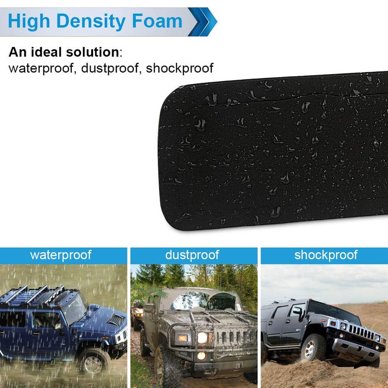 MbuyDIY Cab Marker Roof Lights Gasket Seal Compatible with 2003-2009 Hummer H2 Center Corner Set, Single-sided adhesive - Image 5