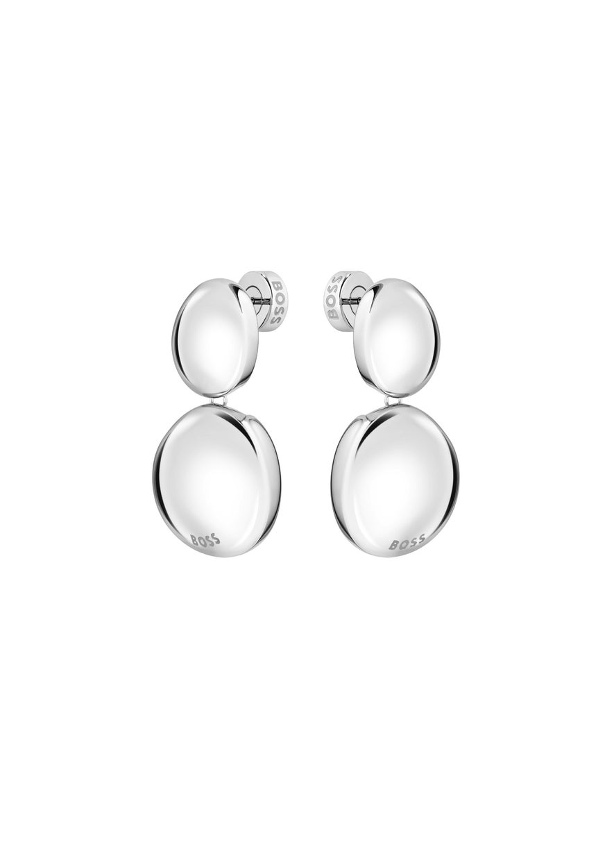 BOSS Nugget Drop Earrings  - Image 3