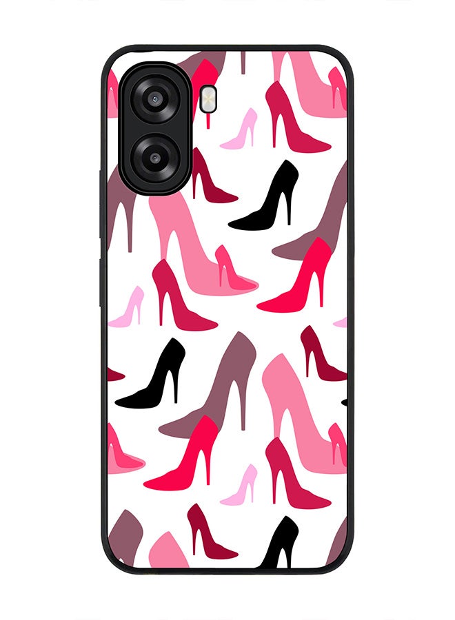 Stylizedd For Oppo A6t 5G / A6t 4G Case,Slim fit Camera Protection, Shockproof Thin Phone cover  - Hot Heels - Image 1