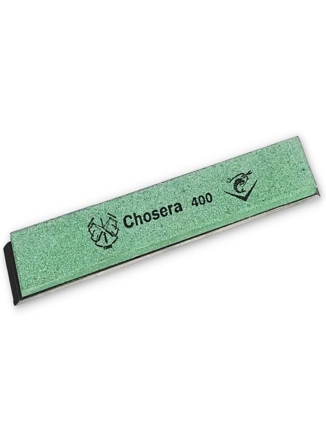 Naniwa Chosera Chosera 400 Edge Pro Stone, 1"x6" x 5mm with Aluminum Mounting - Image 1