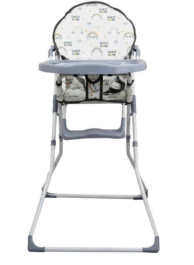 EVOLIFE Premium Adjustable Baby High Chair | Stylish | Easy-to-Clean | Feeding Chair for Infants & Toddlers | Baby Eating Chair | Secure Harness | Modern Dining Solution | Booster Seat (Grey) (Grey) - Image 3