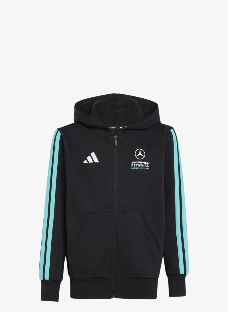 Adidas MERCEDES - AMG PETRONAS FORMULA 1 TEAM DNA FULL ZIP HOODY - Image 1