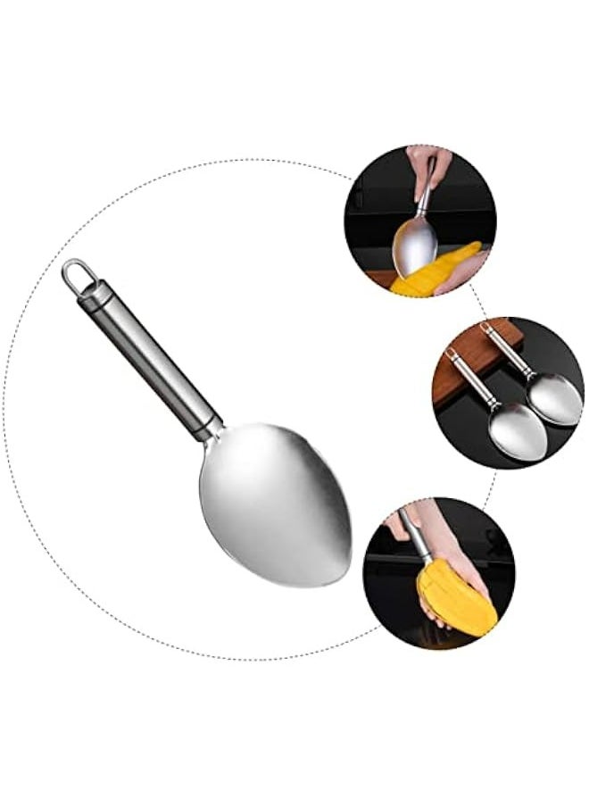 Generic - Stainless Steel Mango Cutter and Avocado Spoon Set for Peeling, Coring, and Separating Fruit - Tangerine Tool for Easy Prep and Removal of Cores - Image 1