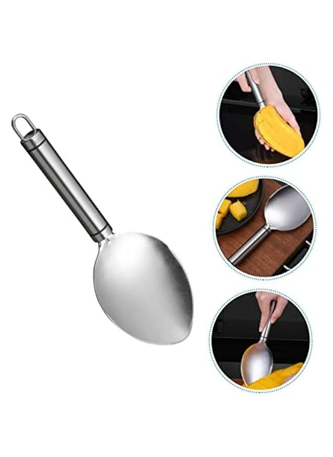 Generic - Stainless Steel Mango Cutter and Avocado Spoon Set for Peeling, Coring, and Separating Fruit - Tangerine Tool for Easy Prep and Removal of Cores - Image 1