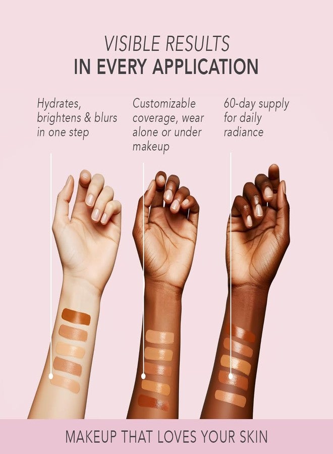 Doll 10 TCE Liquid Filter - CC Cream - Liquid Foundation - Lightweight Tinted Moisturizer & Skin Tint - Blurs Pores & Fine Lines - Vegan - Clean Makeup - [Medium] - 30 Day Supply - Image 5