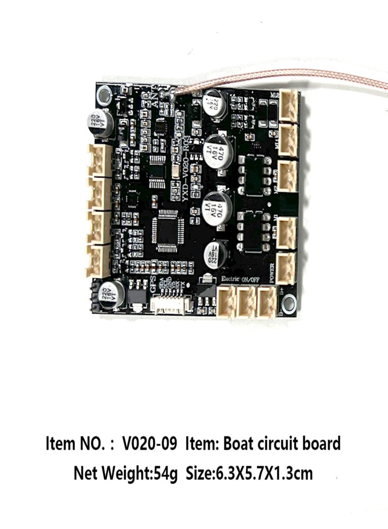 Fishing Boat Main Board for V020 GPS Fishing Bait Boat Remote Control Bait Boat - Image 2