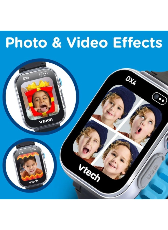 VTech KidiZoom Smartwatch DX4 Black - Camera & Games, Video Recorder, Voice Changer - Image 2