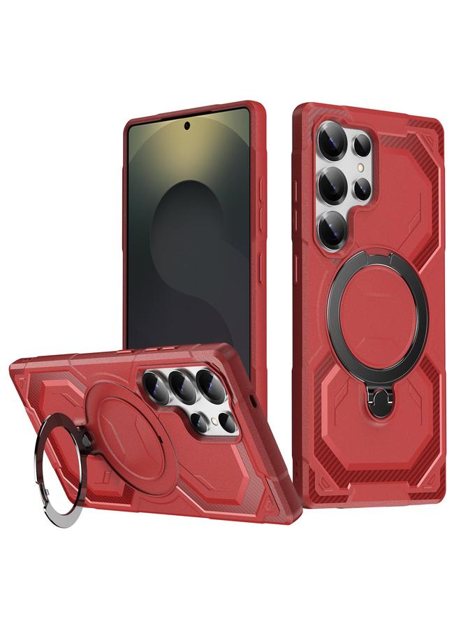 اس-توب جراب لهاتف Samsung Galaxy S24 Ultra 5G مع حامل MagSafe غير لامع - Image 1