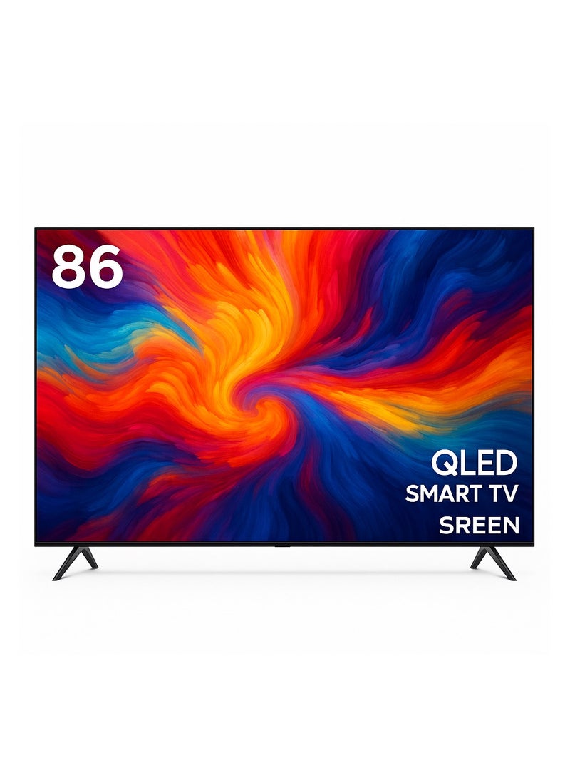 سرين شاشة SREEN الذكية 86 بوصة QLED – دقة 4K UHD، نظام WebOS، وجهاز تحكم Magic Remote - Image 1
